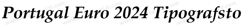 Portugal Euro 2024 Tipografstor字体转换